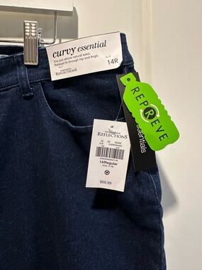 Northern Reflections Relaxed Jeans — Dark Wash Blue